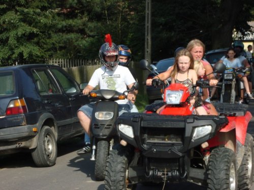 Zlot quadów, skuterów i motocykli w Niedźwiedziu