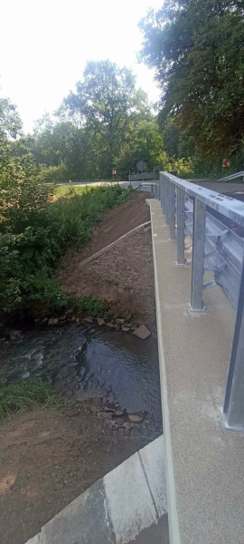 Zakończenie przebudowy mostu w Henrykowie
