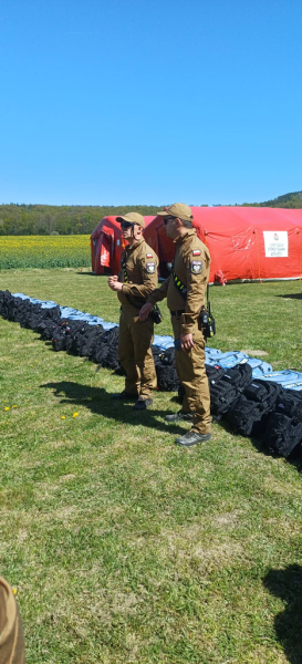 Ćwiczenia specjalistyczne strażaków w Ciepłowodach