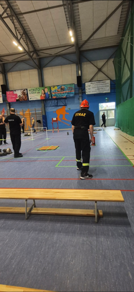 Pierwsze Halowe Zawody Młodzieżowych Drużyn Pożarniczych