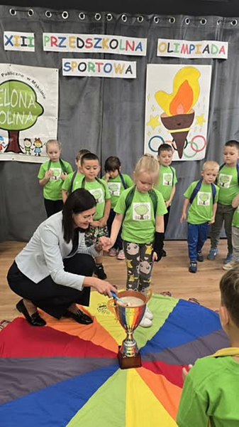 XIII Przedszkolna Olimpiada Sportowa w Mąkolnie