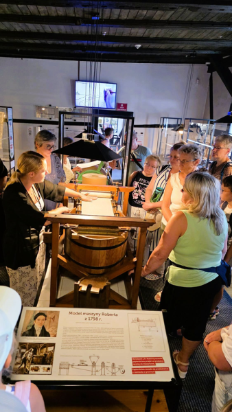  Międzypokoleniowy wyjazd do Muzeum Papiernictwa w Dusznikach-Zdroju