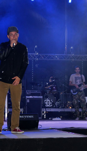Przed koncertem Wilków na scenie pojawił się Bisz / B.O.K
