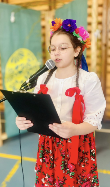 Apel wielkanocny w Szkole Podstawowej w Henrykowie