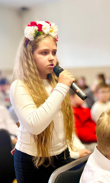  Akademia z okazji Święta Niepodległości w Niepublicznej Szkole Podstawowej w Lubnowie