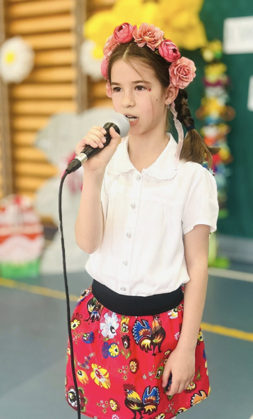 Apel wielkanocny w Szkole Podstawowej w Henrykowie