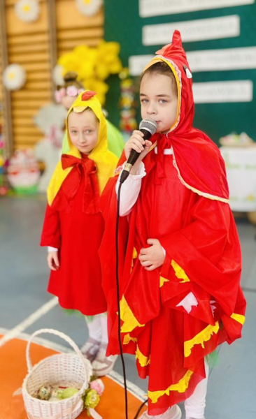 Apel wielkanocny w Szkole Podstawowej w Henrykowie