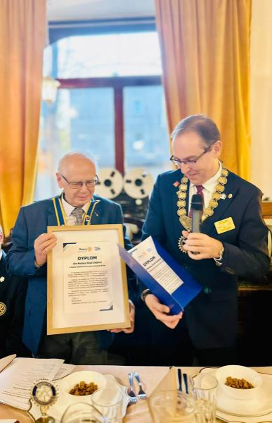 10 lat Rotary Club Ziębice. Jubileusz działalności i pomocy lokalnej społeczności