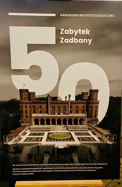 „Zabytek Zadbany 2025” dla Kamieńca Ząbkowickiego