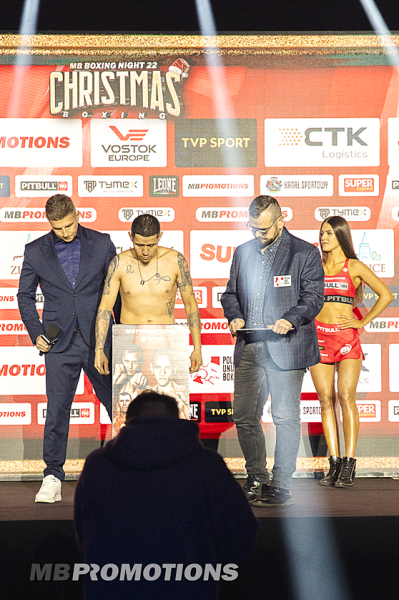  MB BOXING NIGHT 22 - Ważenie zawodników