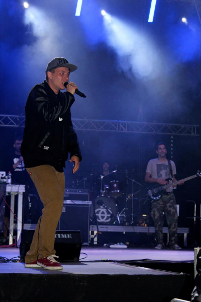 Przed koncertem Wilków na scenie pojawił się Bisz / B.O.K