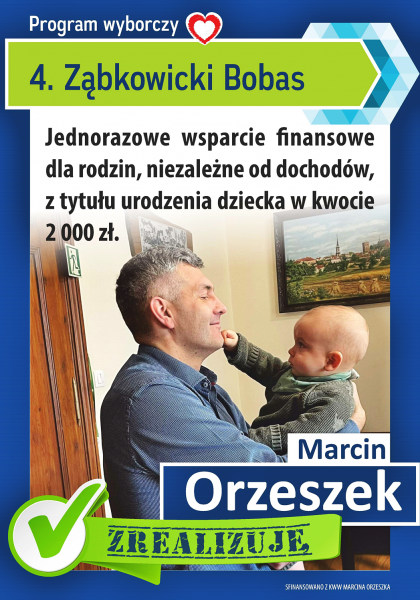 Program wyborczy KWW Marcina Orzeszka