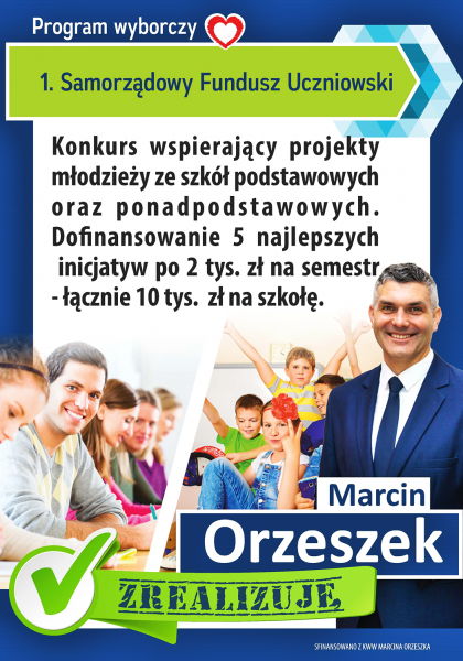 Program wyborczy KWW Marcina Orzeszka