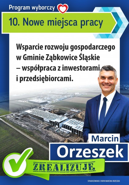 Program wyborczy KWW Marcina Orzeszka