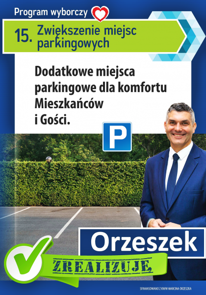 Program wyborczy KWW Marcina Orzeszka
