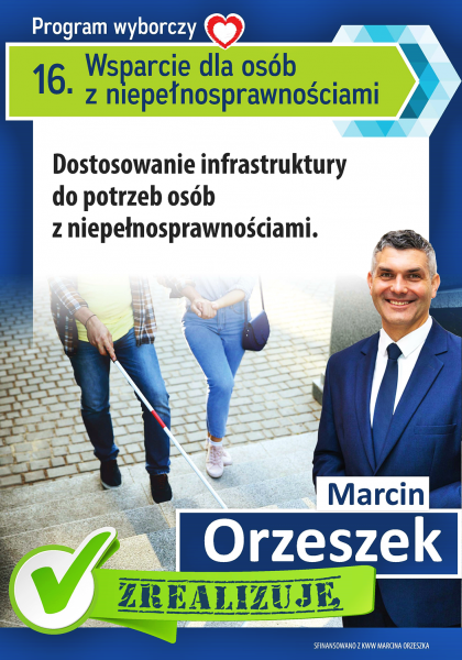 Program wyborczy KWW Marcina Orzeszka