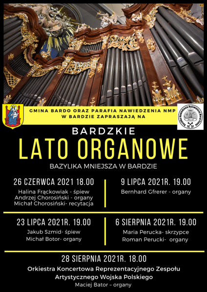 	Drugi koncert Bardzkiego Lata Organowego. Zagrał Bernhard Gfrerer