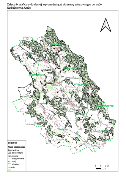Komunikat Lasy Państwowe Nadleśnictwo Jugów
