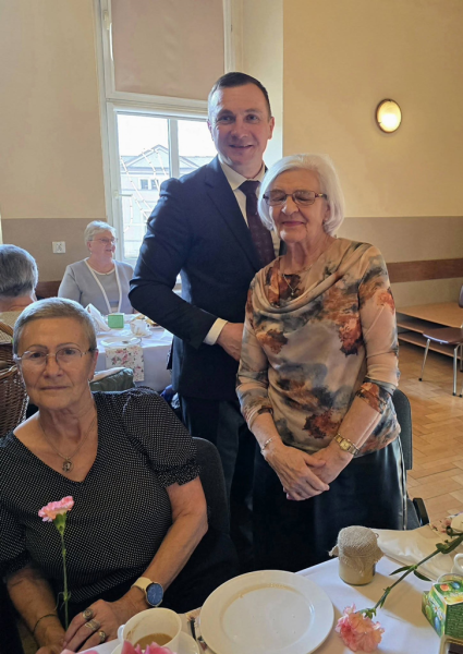 Dzień Kobiet w Klubie Seniora