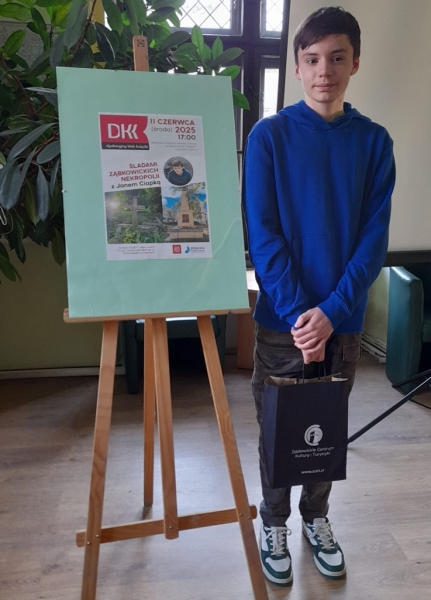 Jan Ciapka i ząbkowickie nekropolie - spotkanie Dyskusyjnego Klubu Książki w Bibliotece Publicznej w Ząbkowicach Śląskich