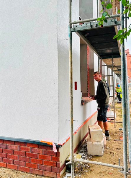Trwa modernizacja sali gimnastycznej SP nr 4 w Ziębicach