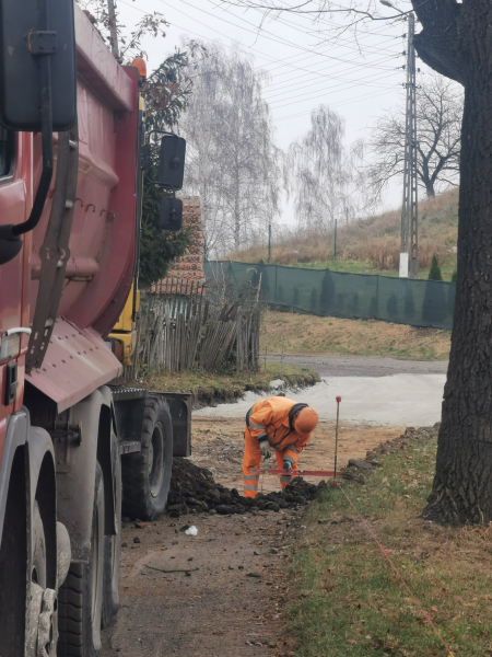 Remont ostatniego odcinka drogi gminnej Nowy Dwór-Skalice dobiega końca