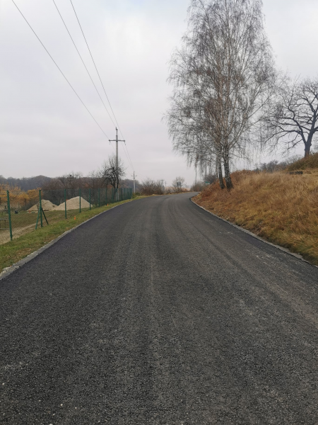 Remont ostatniego odcinka drogi gminnej Nowy Dwór-Skalice dobiega końca