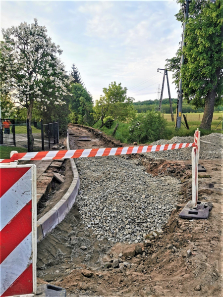 Przebudowa łącznika ulicy Podmiejskiej i Pustej