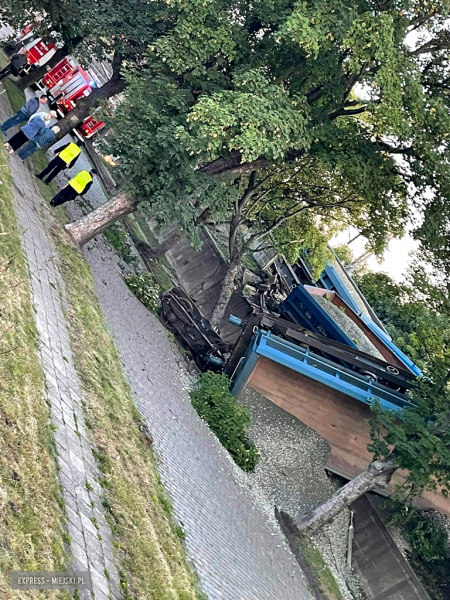 W Kamieńcu Ząbkowickim wykoleił się pociąg towarowy