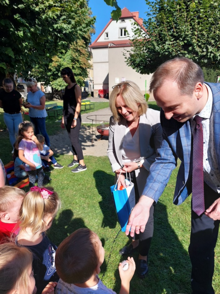 Święto pieczonego ziemniaka w przedszkolu nr 1 w Kamieńcu Ząbkowickim