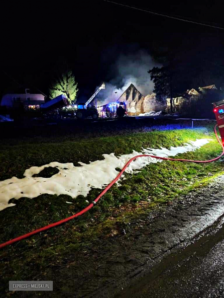 Pożar stodoły w Stolcu