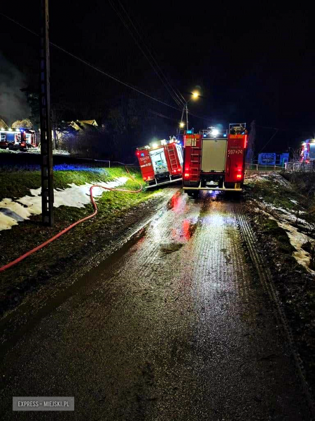 Pożar stodoły w Stolcu