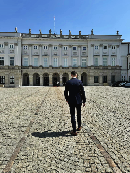 Ziębicki radny z wizytą u Prezydenta RP z okazji Dnia Samorządu Terytorialnego