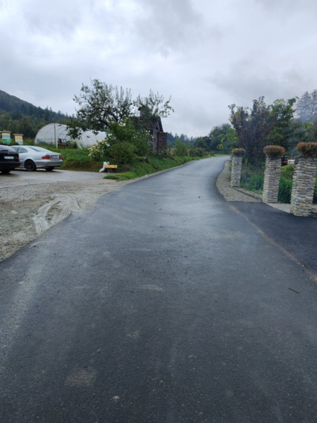 Odbiór kolejnych dróg w Laskach