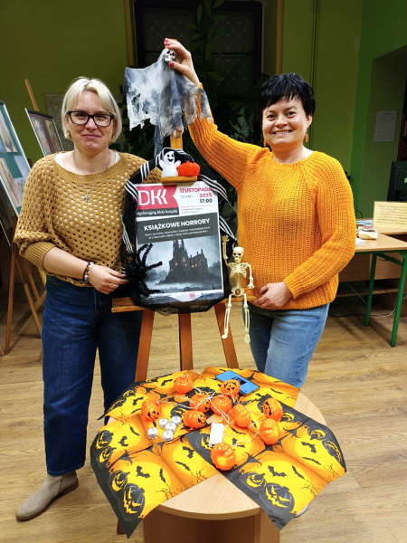 Wieczór z literaturą grozy w bibliotece