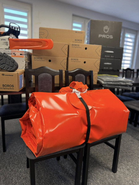 Wsparcie dla jednostek OSP po powodzi z września 2024 roku