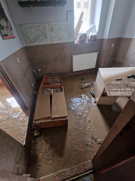 Remiza OSP Kamieniec Ząbkowicki I znów w pełni gotowa do działania po powodzi