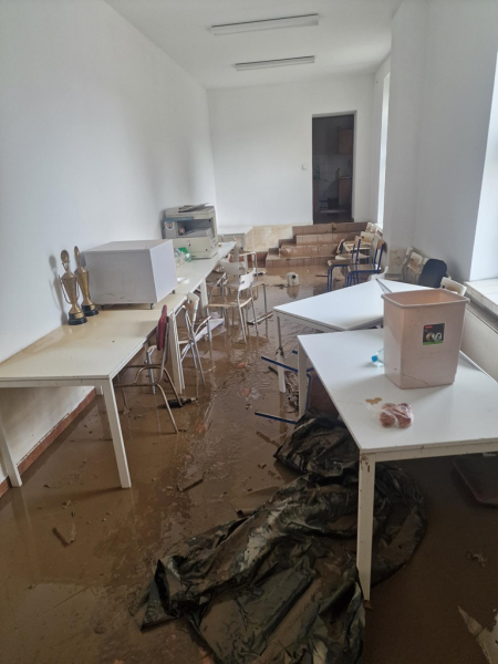 Remiza OSP Kamieniec Ząbkowicki I znów w pełni gotowa do działania po powodzi