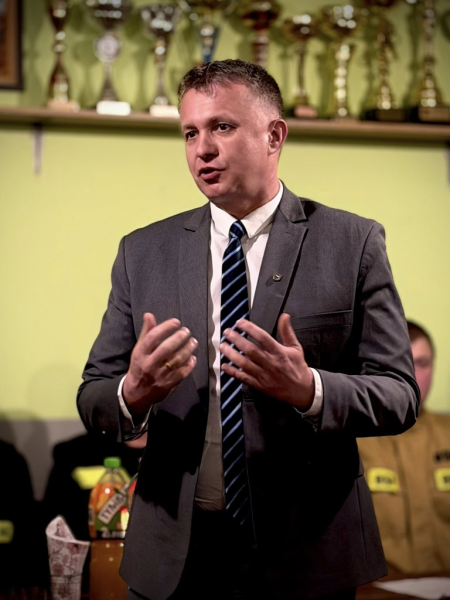 Spotkanie sprawozdawczo-wyborcze w OSP Głęboka. Wybrano nowe władze jednostki