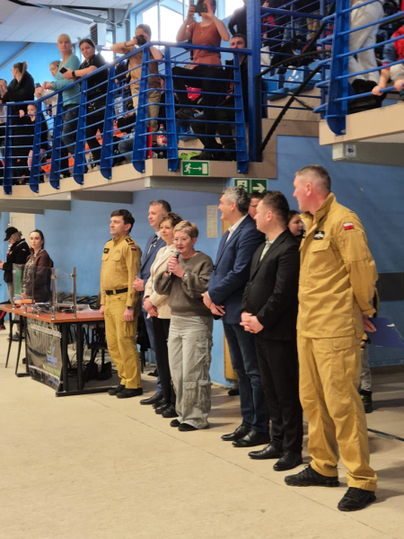 Pierwsze Halowe Zawody Młodzieżowych Drużyn Pożarniczych