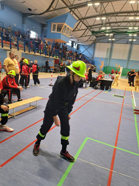 Pierwsze Halowe Zawody Młodzieżowych Drużyn Pożarniczych