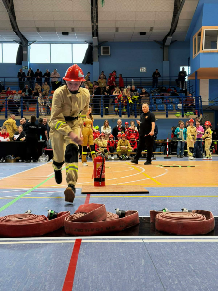 Pierwsze Halowe Zawody Młodzieżowych Drużyn Pożarniczych