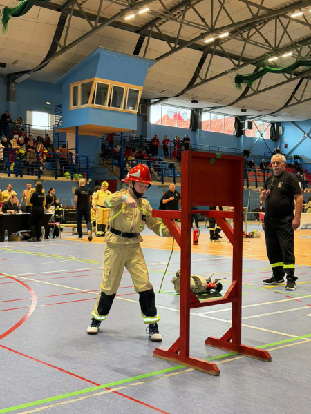 Pierwsze Halowe Zawody Młodzieżowych Drużyn Pożarniczych