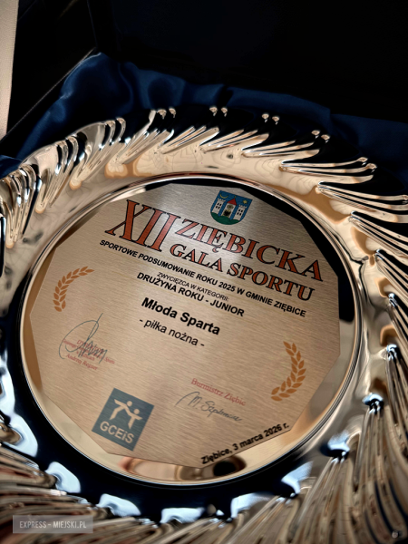 Gminna Gala Sportu w Ziębicach. Wręczono nagrody dla sportowców, drużyn, działaczy i trenerów