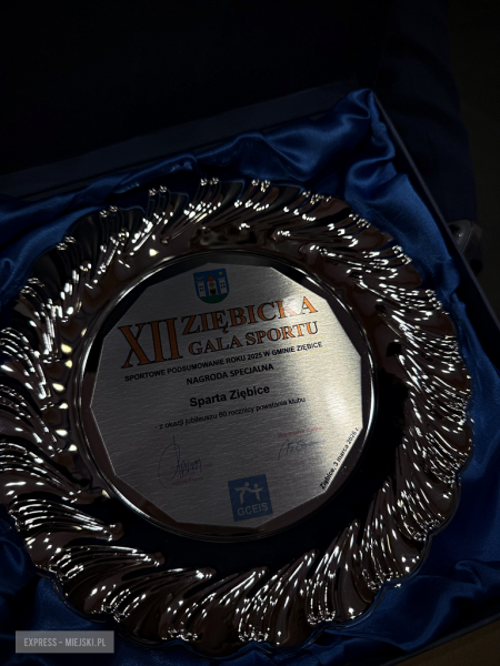 Gminna Gala Sportu w Ziębicach. Wręczono nagrody dla sportowców, drużyn, działaczy i trenerów