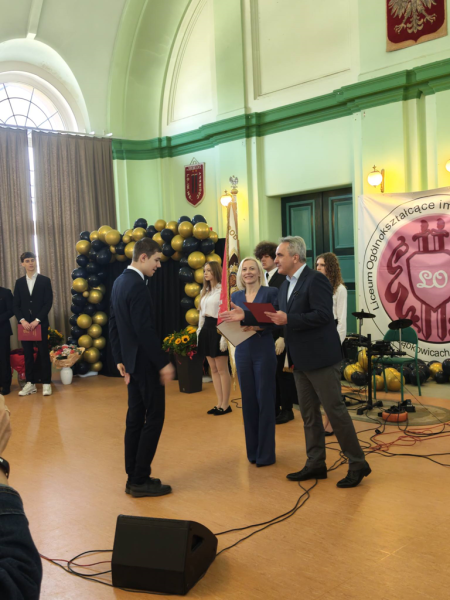 Zakończenie roku szkolnego maturzystów w Liceum Ogólnokształcącym w Ząbkowicach Śląskich