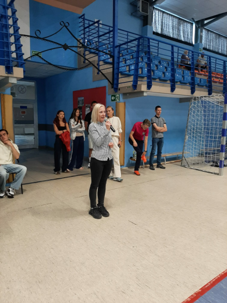 Sportowa rywalizacja podczas Turnieju Siatkówki