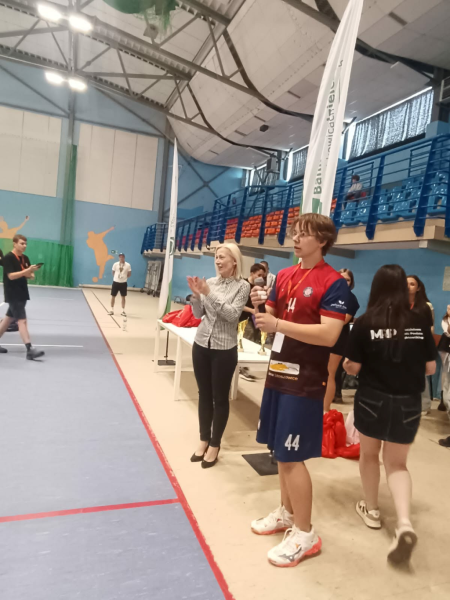 Sportowa rywalizacja podczas Turnieju Siatkówki