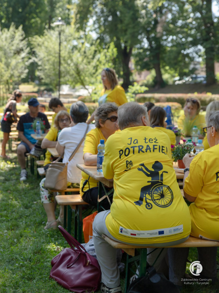 Piknik integracyjny w Parku Sybiraków