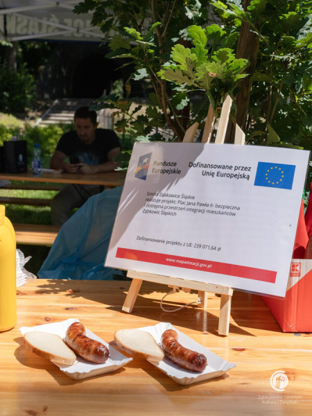 Piknik integracyjny w Parku Sybiraków